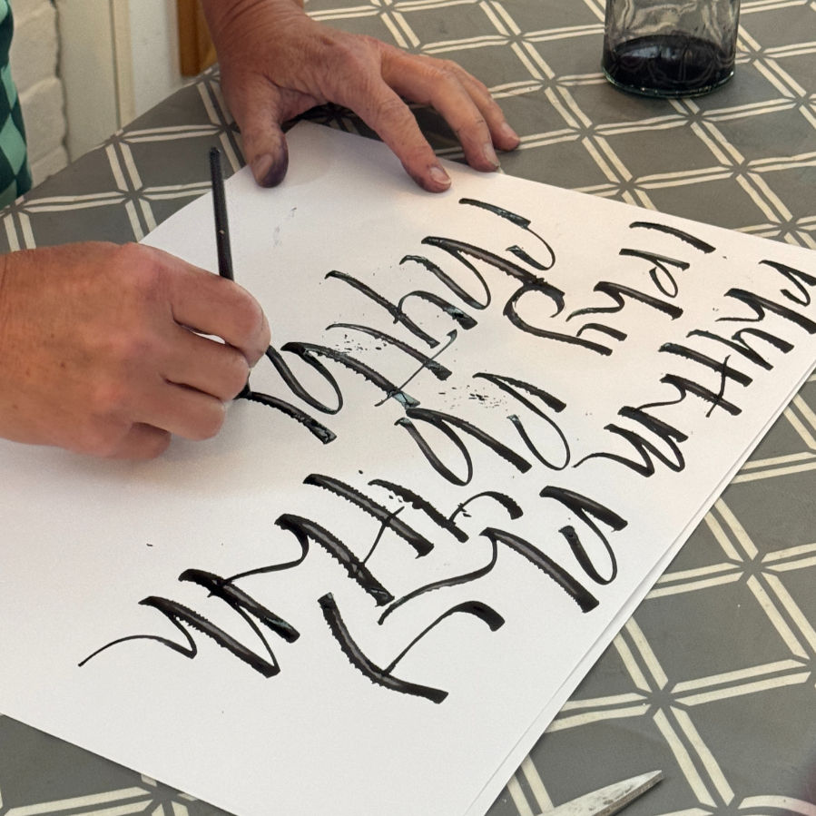 East Wittering | Expressive Calligraphy with Kirsten Burke
