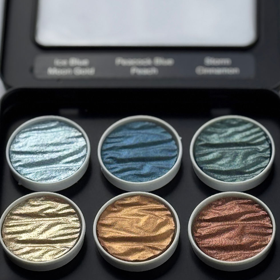 Thumbnail: Finetec Coliro Metallic Colour Palette - Various Colours Available