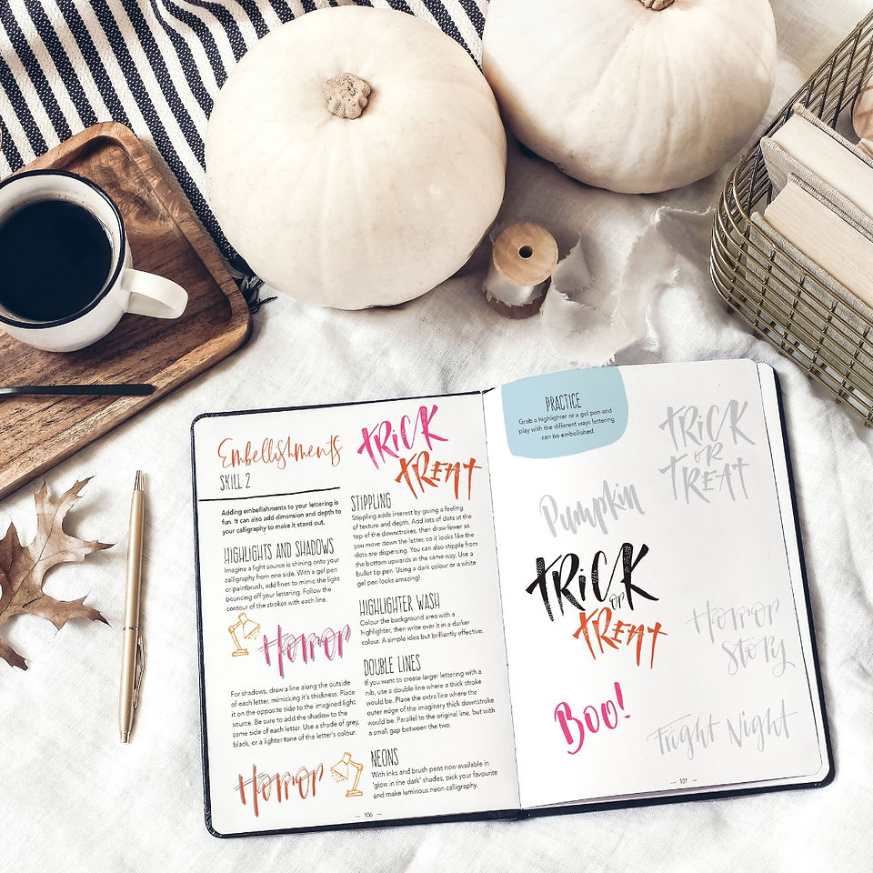 Modern Calligraphy Book