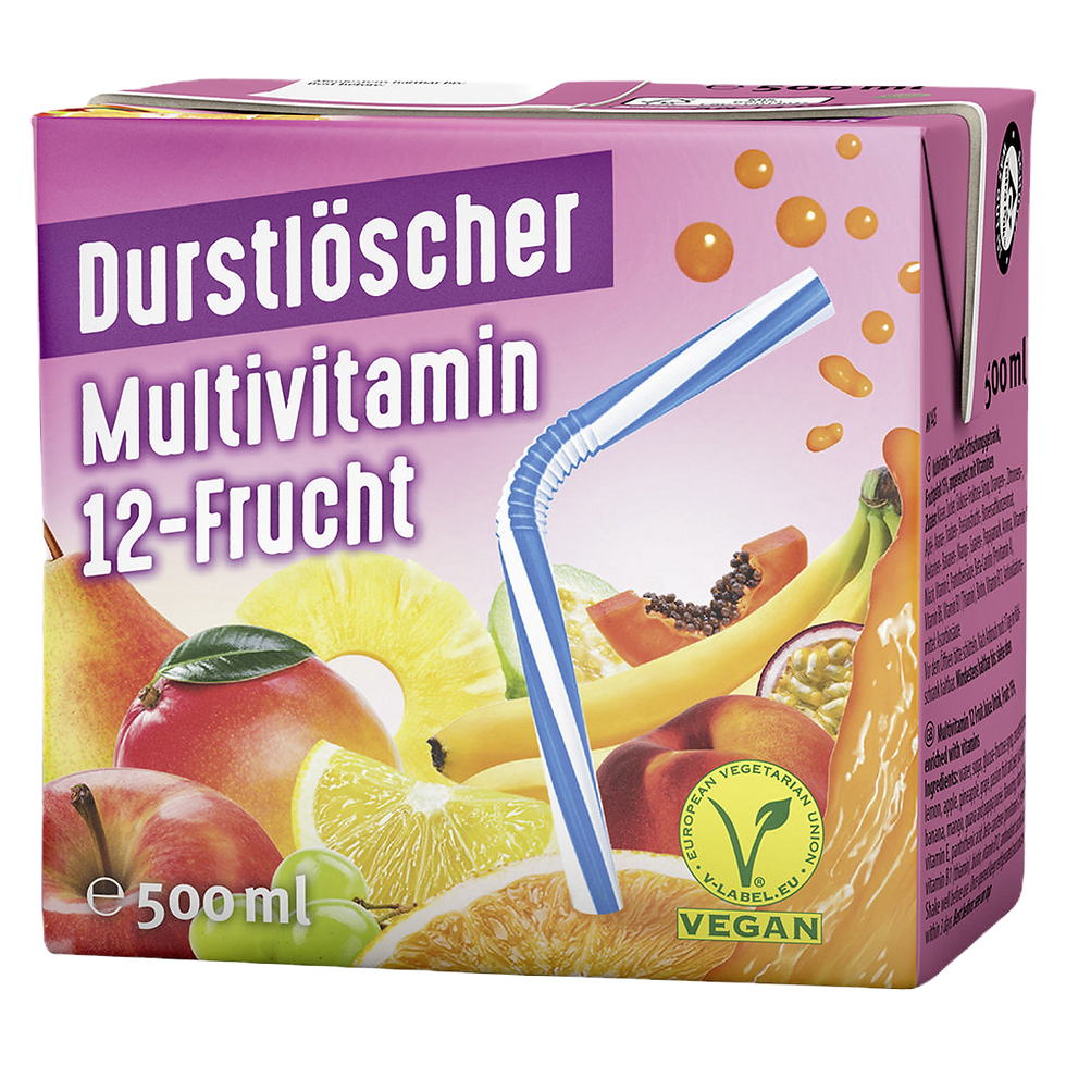 Durstlöscher Multivitamin 500ml, vitaminreiches Erfrischungsgetränk – schnelle Lieferung in Solothurn.