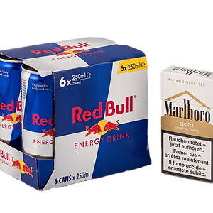 Redbull 6x & Malboro Gold Pack