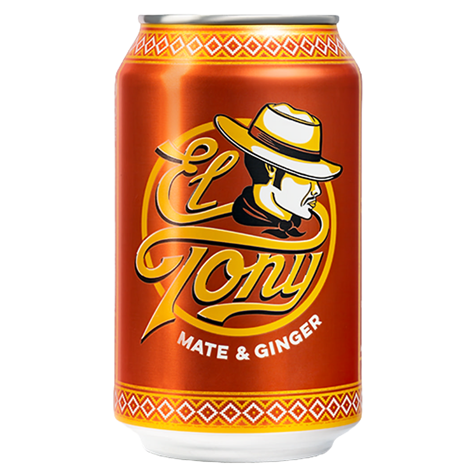 El Tony Mate & Ginger 330ml, erfrischender Mate-Tee mit Ingwer – schnelle Lieferung in Solothurn.