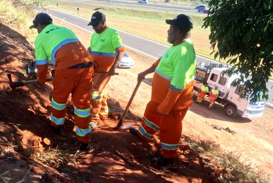 Rodovias do Corredor Leste da Marechal Rondon recebem obras de conservação até o fim desta semana