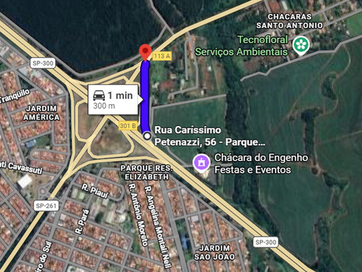 Rodovias do Tietê interditada alça de acesso em dispositivo da Marechal Rondon, no trecho de Lençóis Paulista