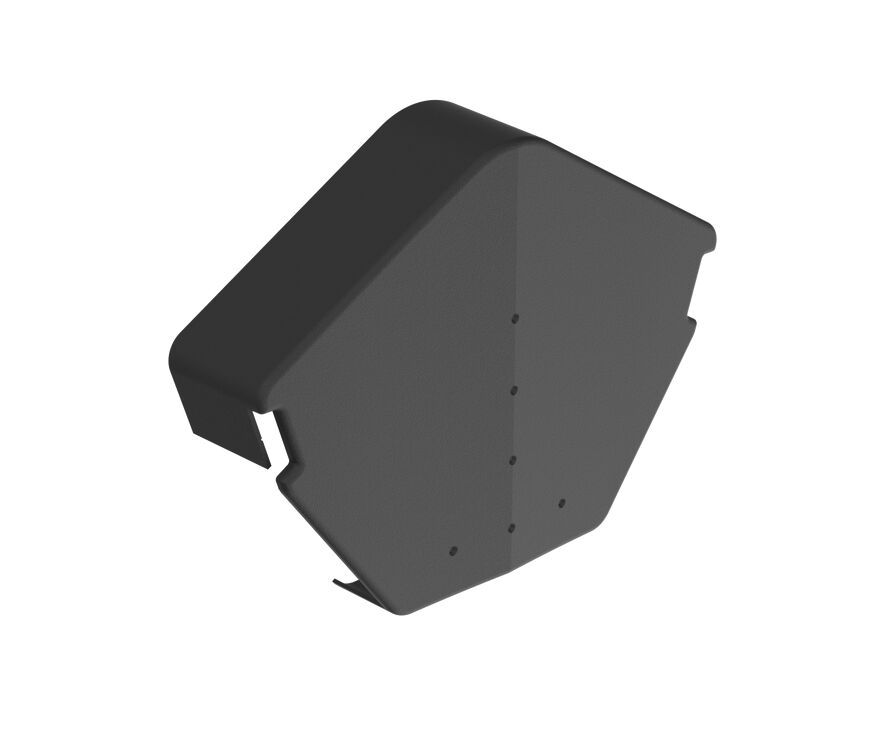 Thumbnail: Hambleside Angle Ridge Cap for InVerge Plain Tile Dry Verge