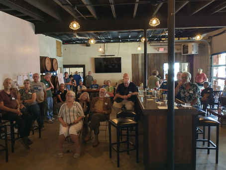 Blue Wavers Gather for Fun & Learning in Hendersonville