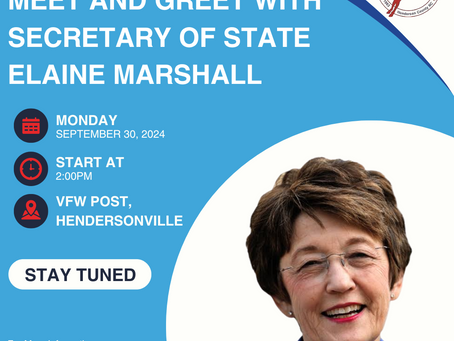 Canceled Meet and Greet with Elaine Marshall