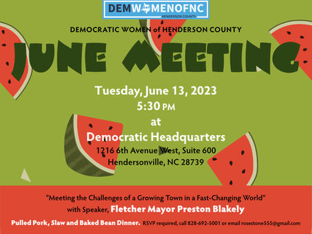 DWHC June Meeting