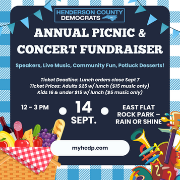 🎉 HCDP Annual Picnic & Concert Fundraiser 🎶