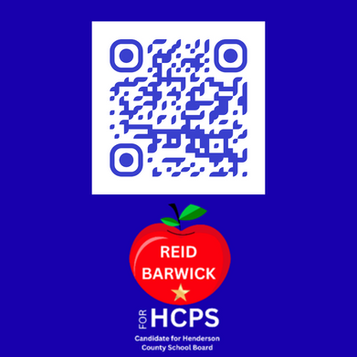 Reid Barwick Announces Campaign for Henderson County Board of Education
