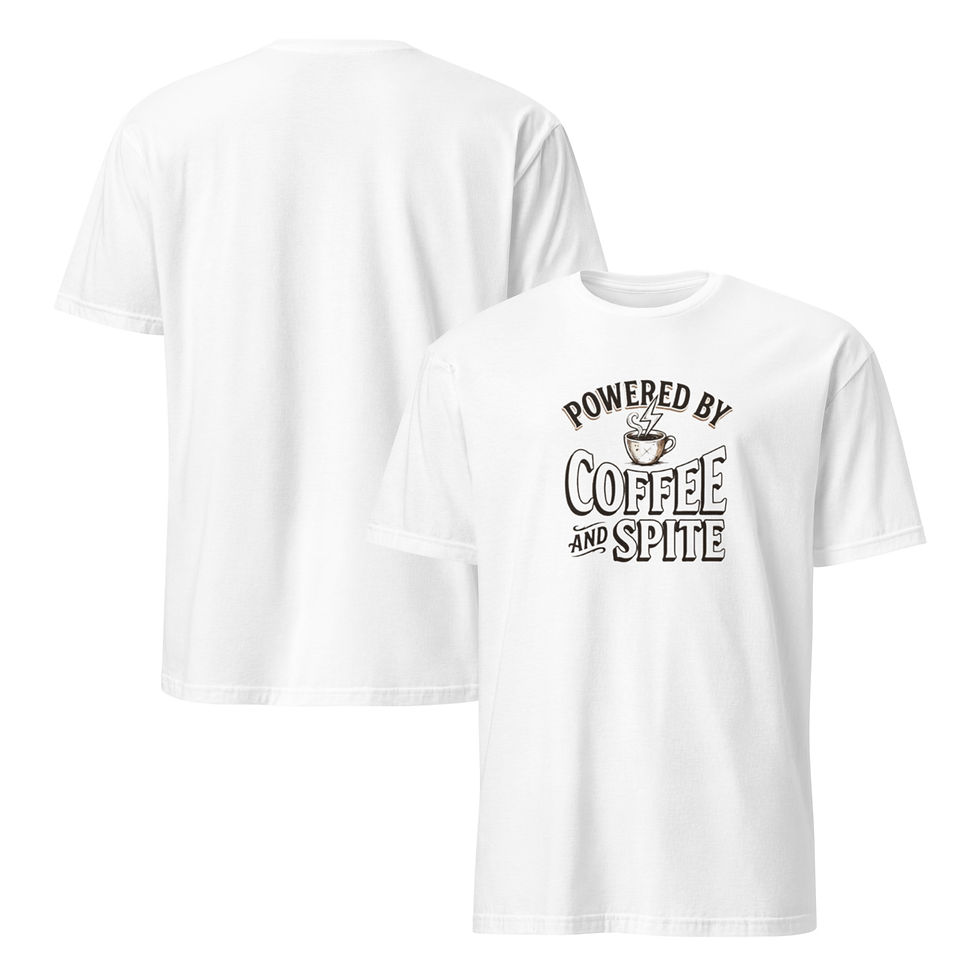 Thumbnail: Power by COFFEE AND SPITE Unisex Basic Softstyle T-Shirt Print | Gildan 64000