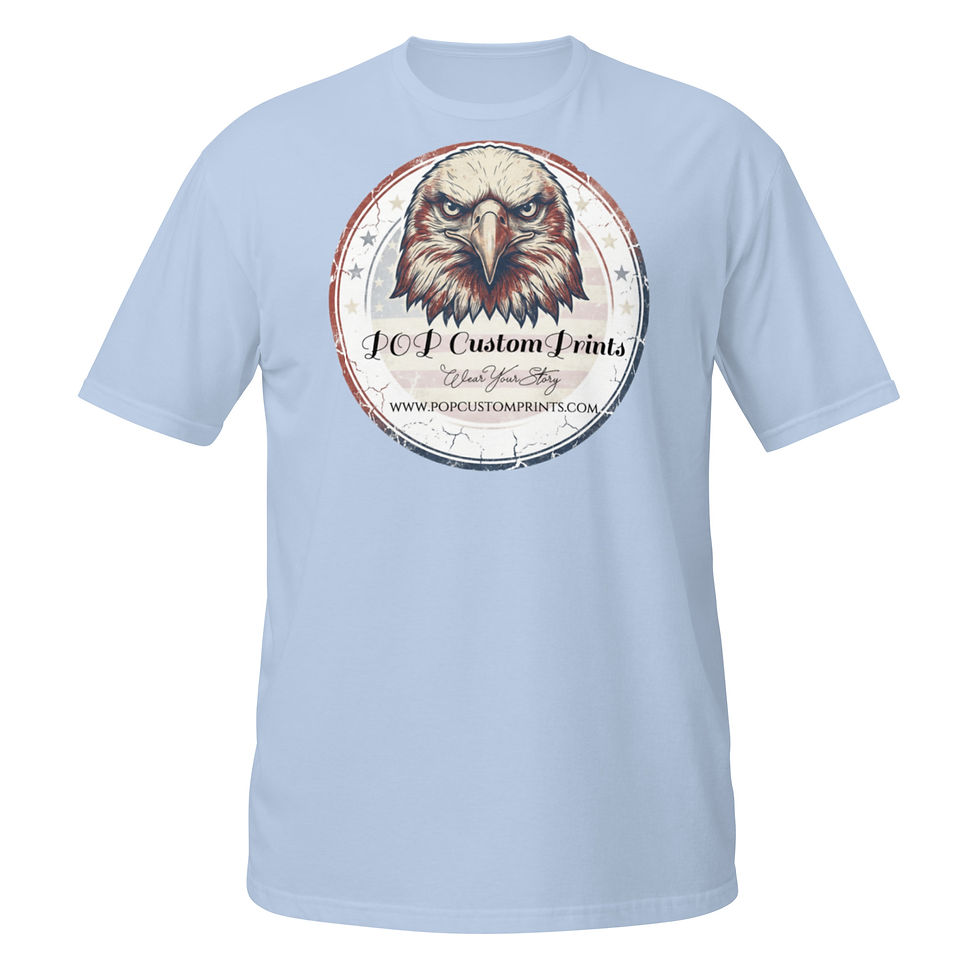 Thumbnail: POP CUSTOM Prints logo printed Short-Sleeve Unisex T-Shirt 