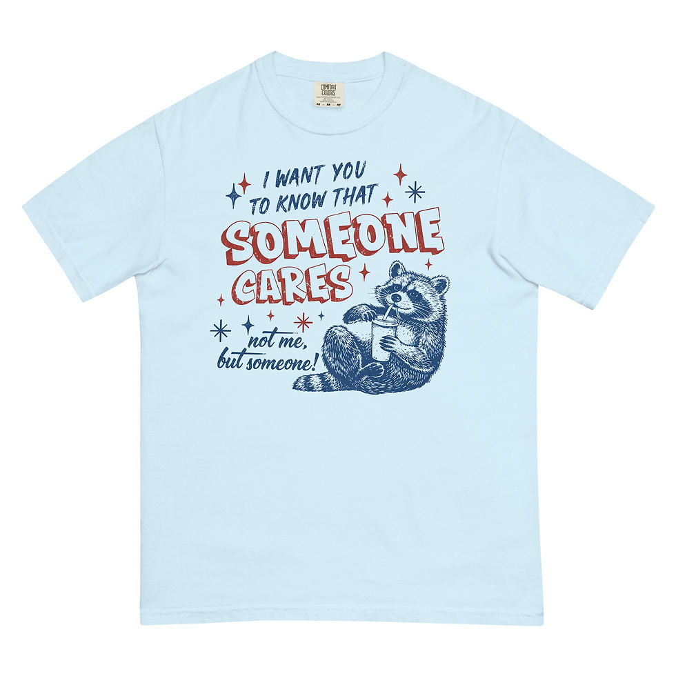 Thumbnail: Unisex garment-dyed heavyweight t-shirt