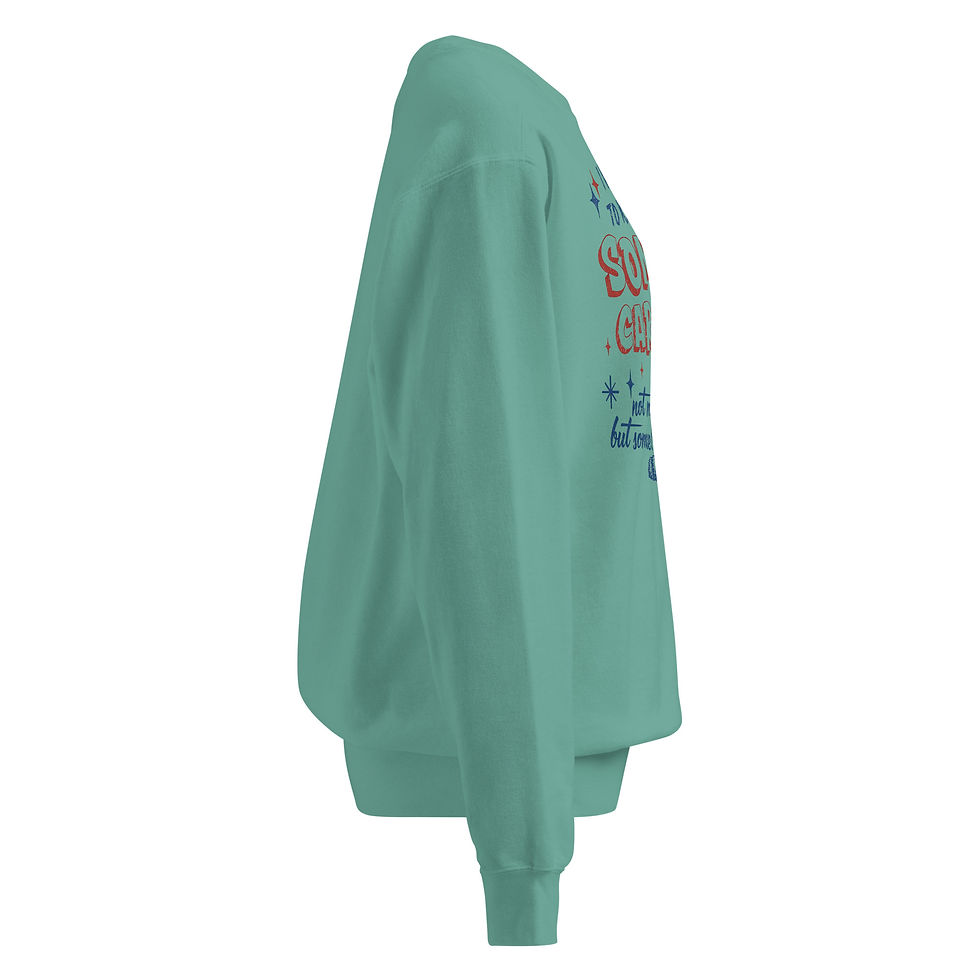 Thumbnail: Comfort Colors® I want you to know that Someone cares - garment-dyed sweatshirt