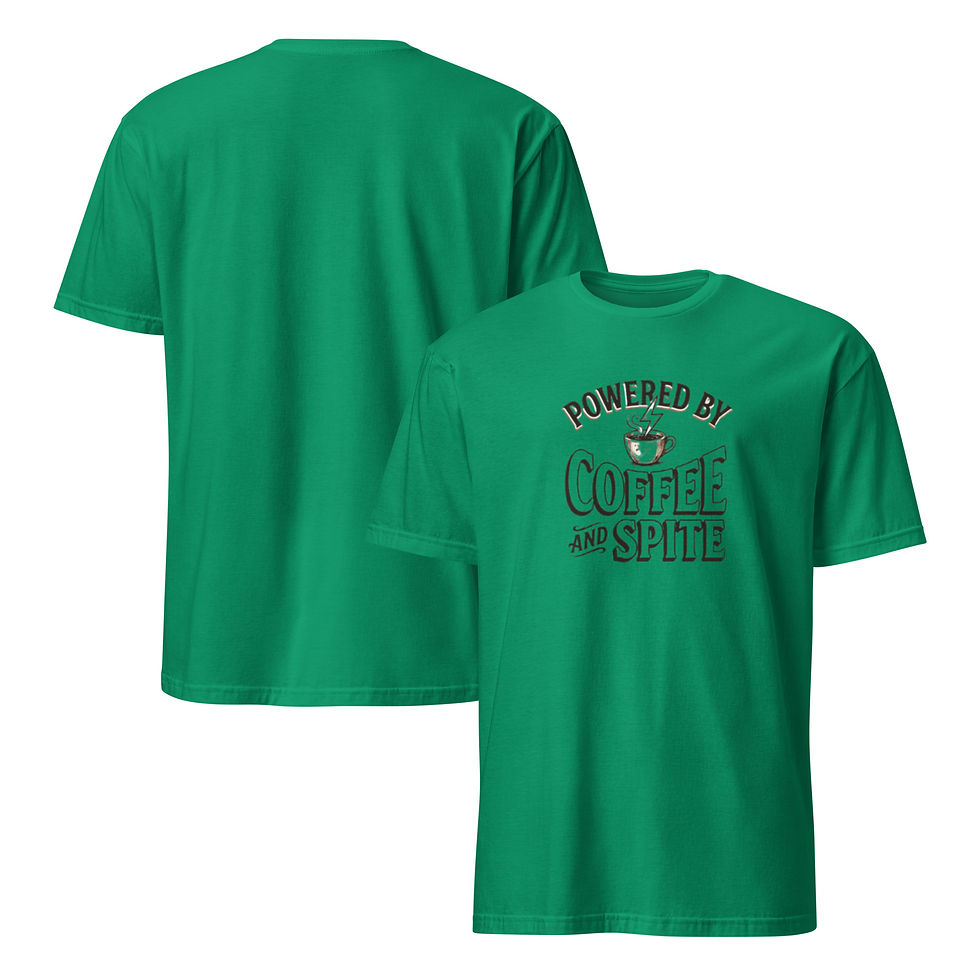 Thumbnail: Power by COFFEE AND SPITE Unisex Basic Softstyle T-Shirt Print | Gildan 64000