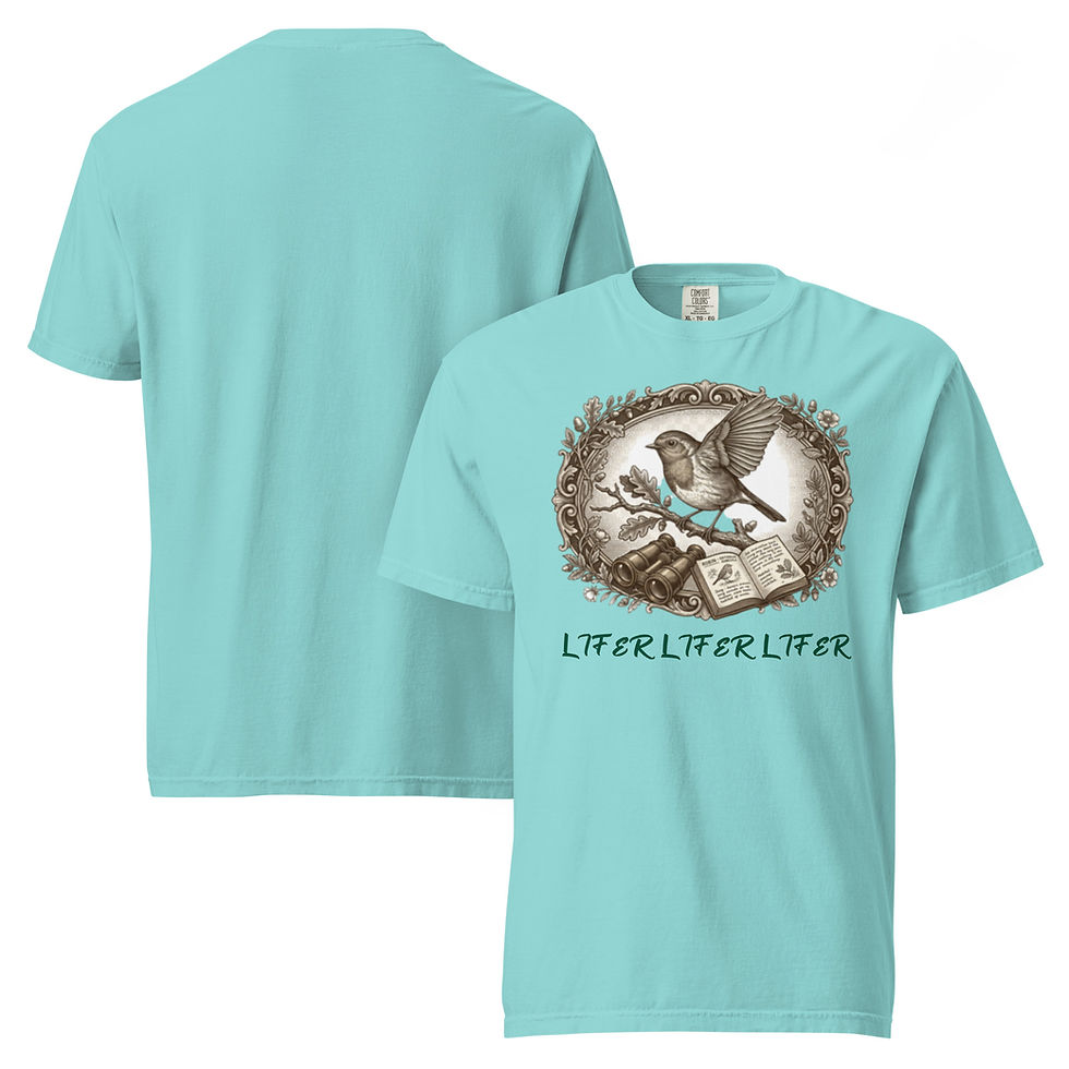 Thumbnail: Lifer Lifer Lifer Bird Shirt, Funny Birdwatching Tee, Bird Lover Gift