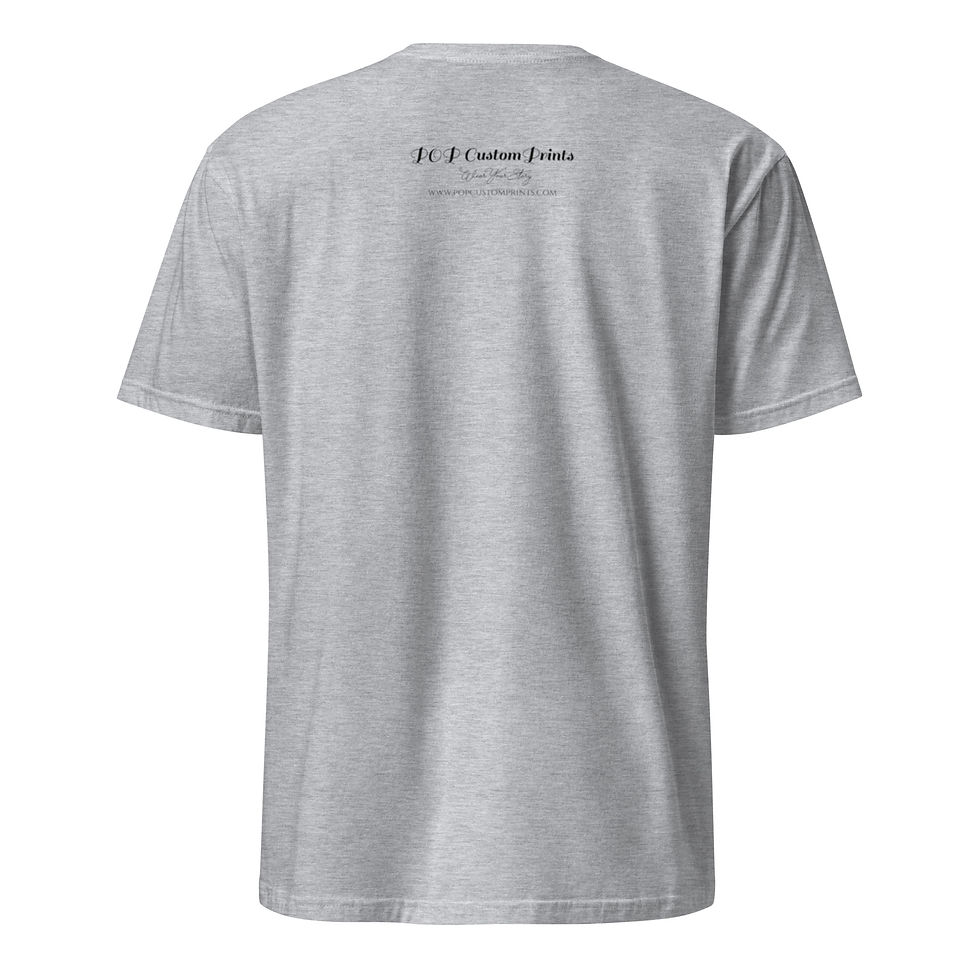 Thumbnail: POP CUSTOM Prints logo printed Short-Sleeve Unisex T-Shirt 