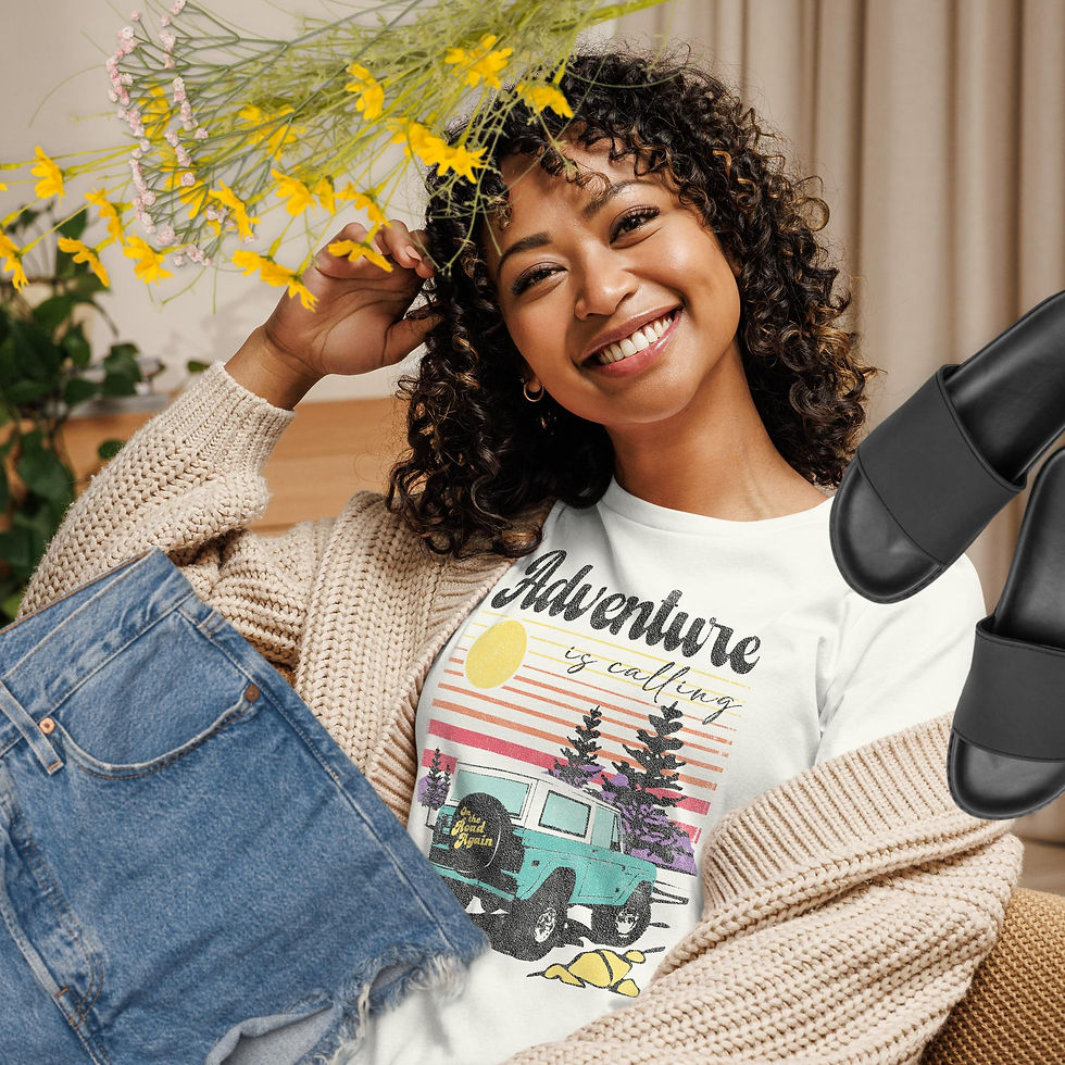 Thumbnail: Vintage Adventure is calling Women's Relaxed T-Shirt