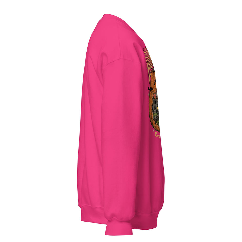 Thumbnail: Vintage Halloween Town Pumpkin Village Sweatshirt, Retro Spooky Season Crewneck