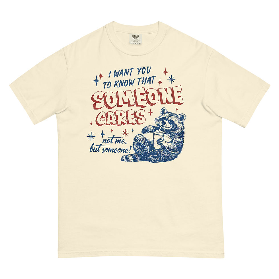 Thumbnail: Unisex garment-dyed heavyweight t-shirt