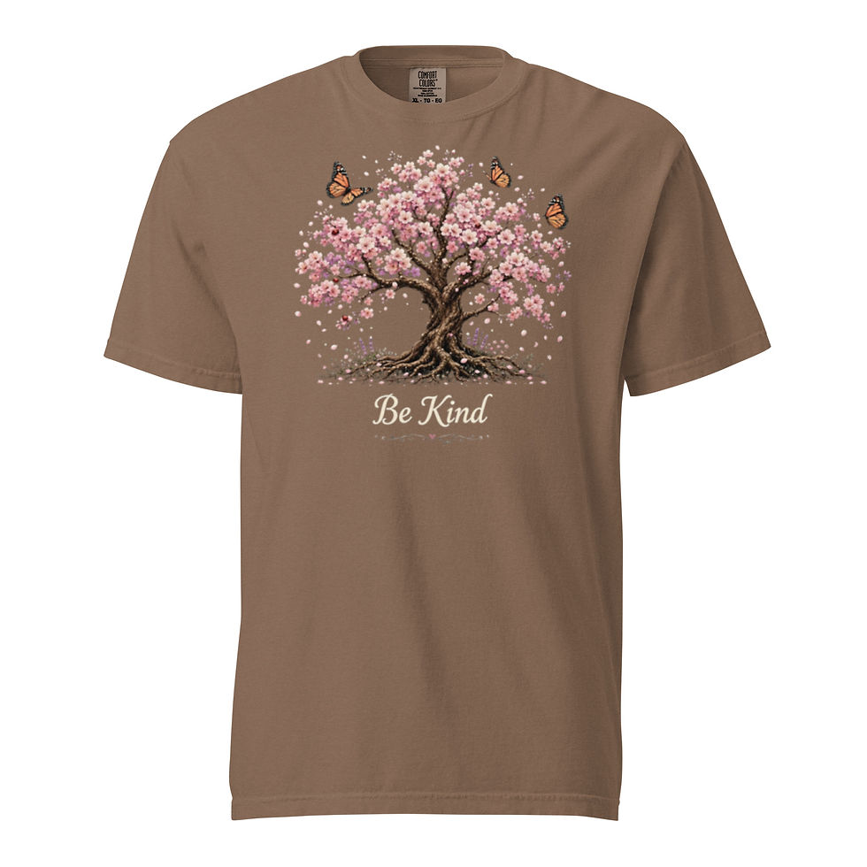 Thumbnail: Unisex garment-dyed heavyweight t-shirt