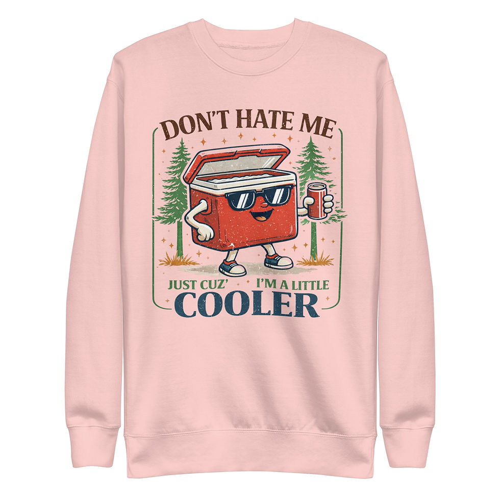 Thumbnail: DON'T HATE ME Unisex Premium Sweatshirt