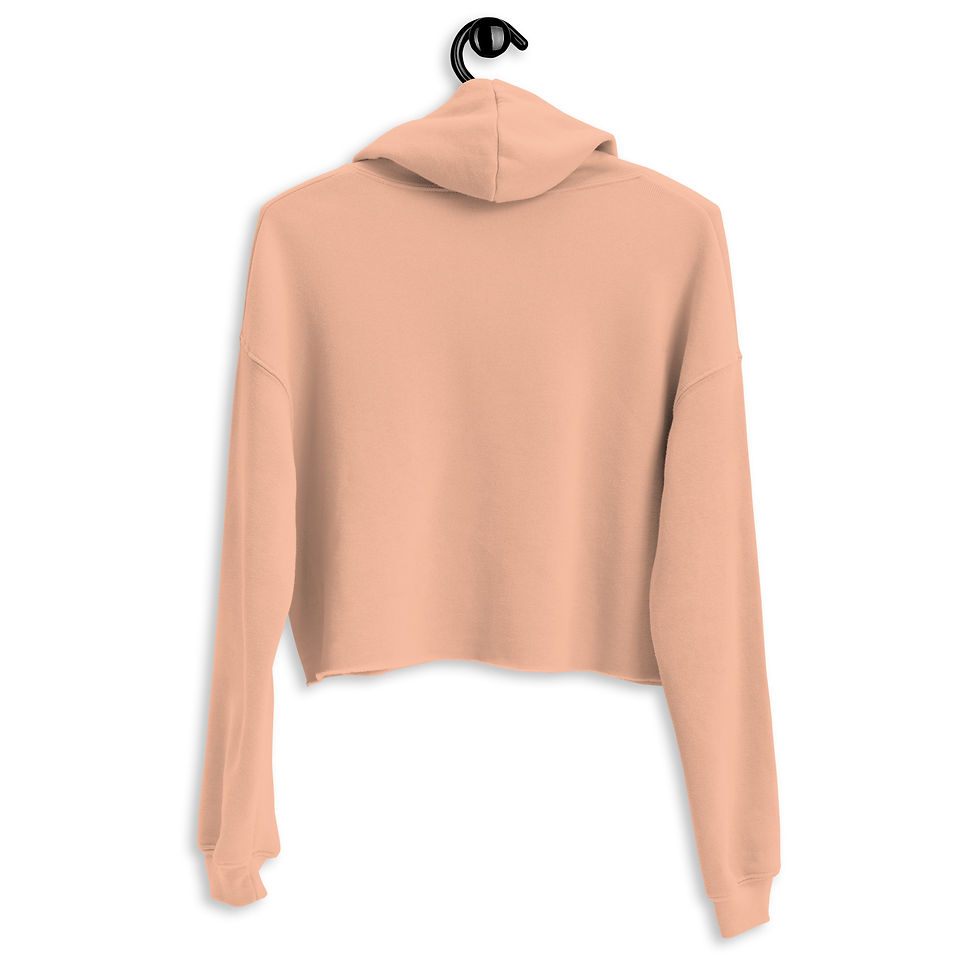 Thumbnail: Adventure is calling -Crop Hoodie for women's