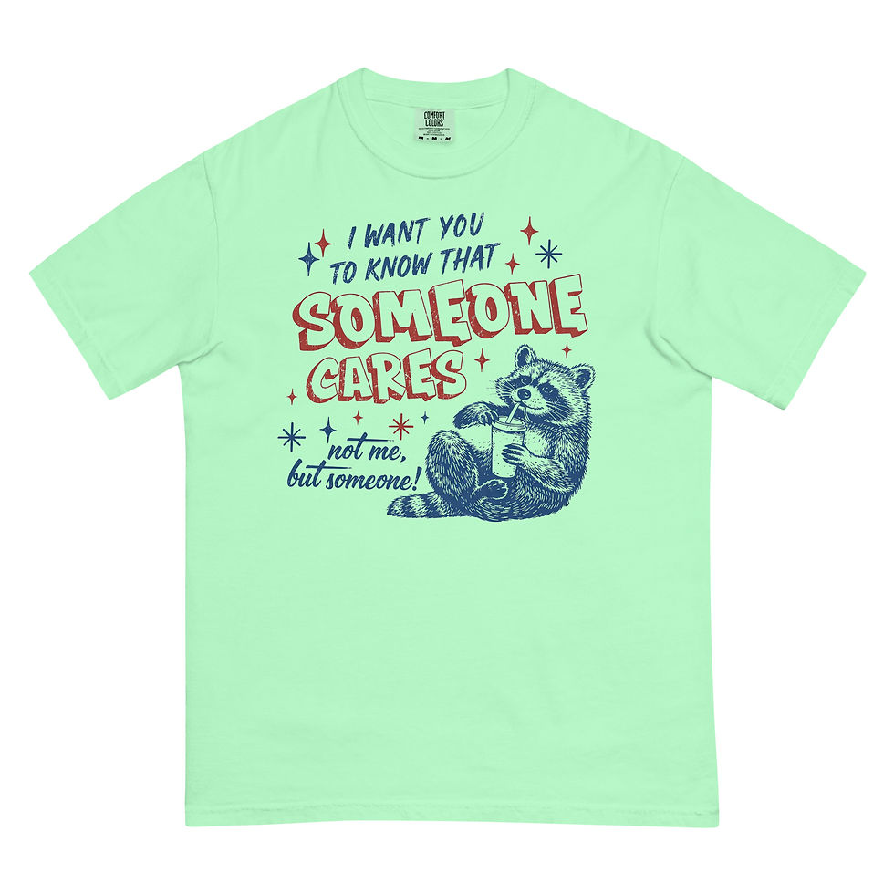 Thumbnail: Unisex garment-dyed heavyweight t-shirt