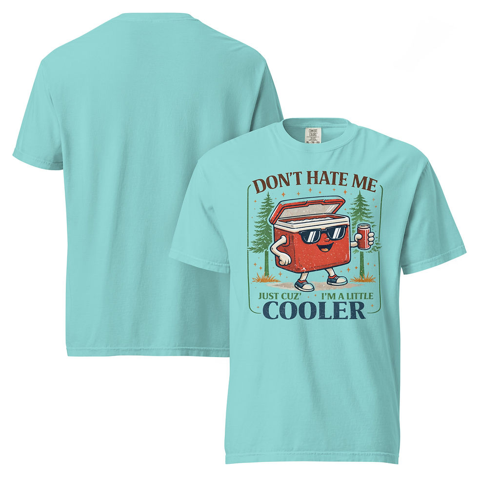 Thumbnail: Comfort Colors® Don't Hate Me Just CUZ I'M a Little COOLER Unisex t-shirt