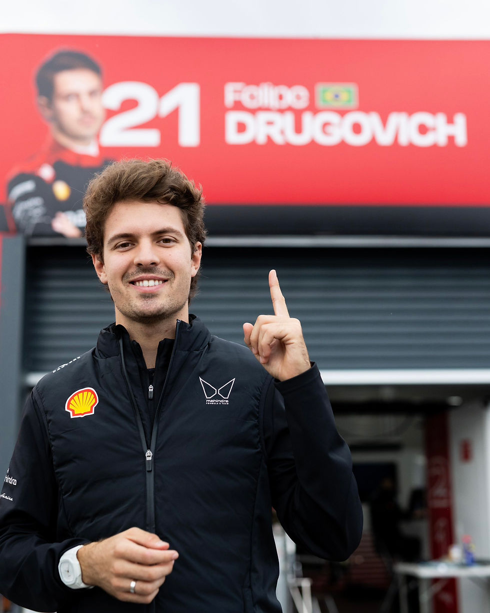 Andretti encaminha contratação de Felipe Drugovich para próxima temporada da Fórmula E