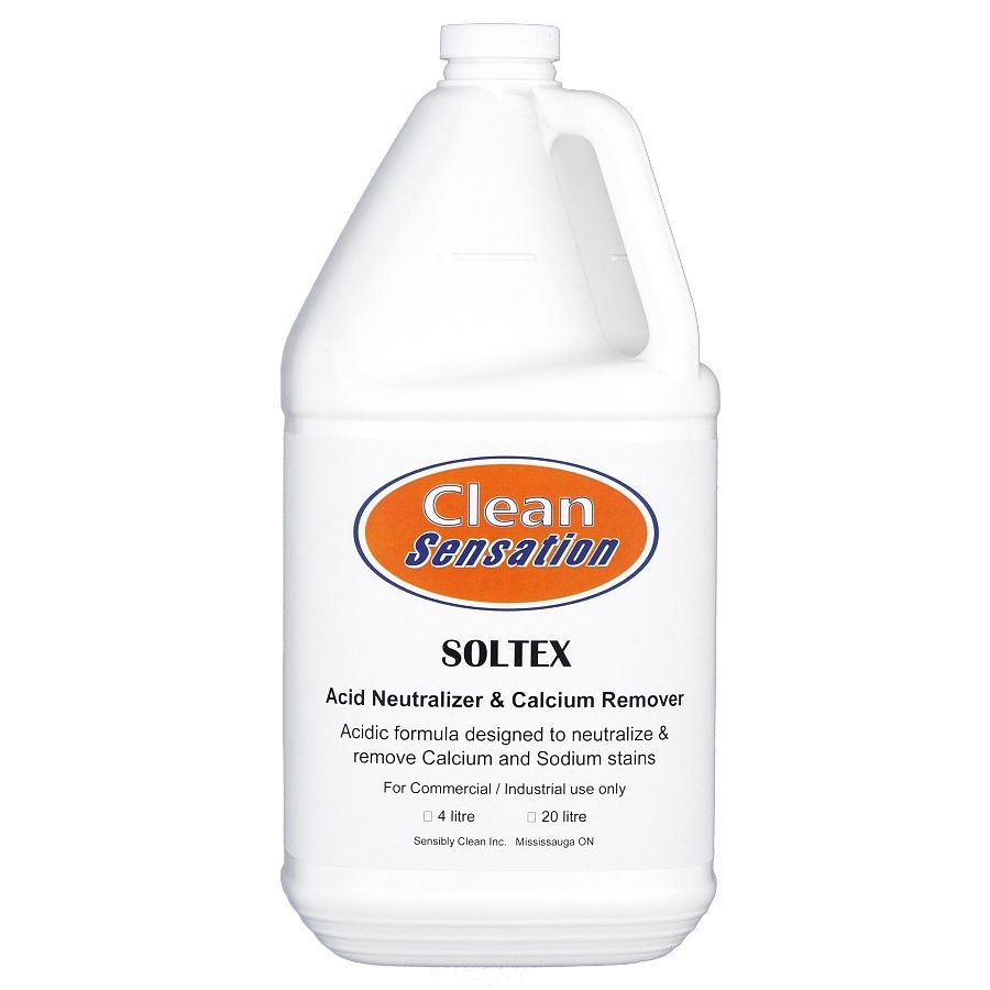 Clean Sensation 'Soltex' Neutralizing Acid & Calcium Remover 4X4 LT