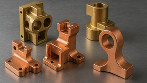 Investment Castings of Copper Parts for Switchgears 