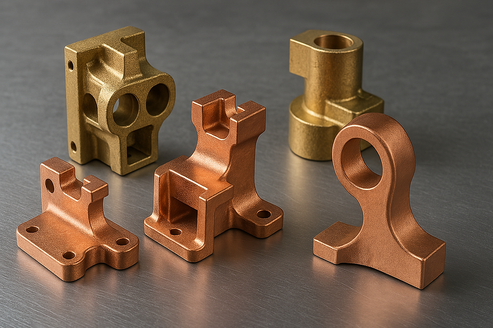 Investment Castings of Copper Alloys for High Voltage and Conductivity Switchgears