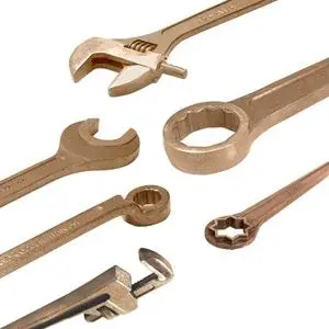 Non Sparking Spanners and Wrenches
