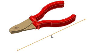 Non Sparking Gas Pliers