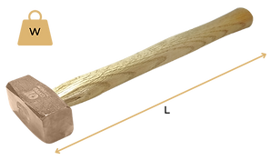 Non Sparking Club Hammer