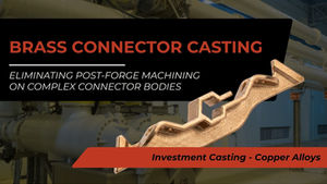 Brass Connector Casting
