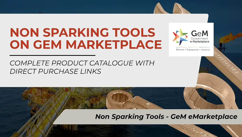Non Sparking Tools on Government eMarketplace
