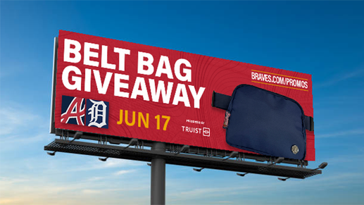 Atlanta Braves, Belt Bag, Promo Item