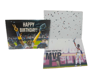 Atlanta Braves Corporate Partners Happy Birthday cards