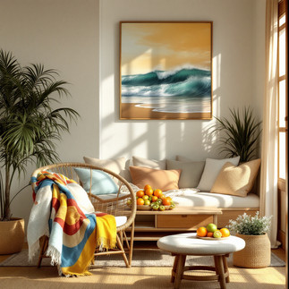 coastal inspired home decor for summertime