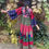 Thumbnail: 1970s Hand Patchwork Embroidered Afghan Folk Hippy Boho Kuchi Nomads Maxi Dress