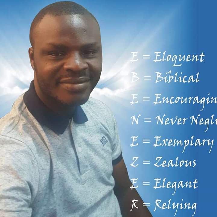 Writer: Bro. Eben Anuoluwapo A