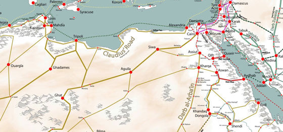 Siwa in Medieval Trade Route Networks
