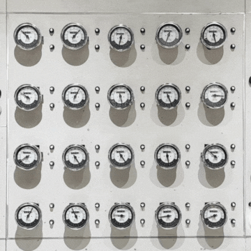 Royal Enfield Apparel store POS installation with interactive speedometer