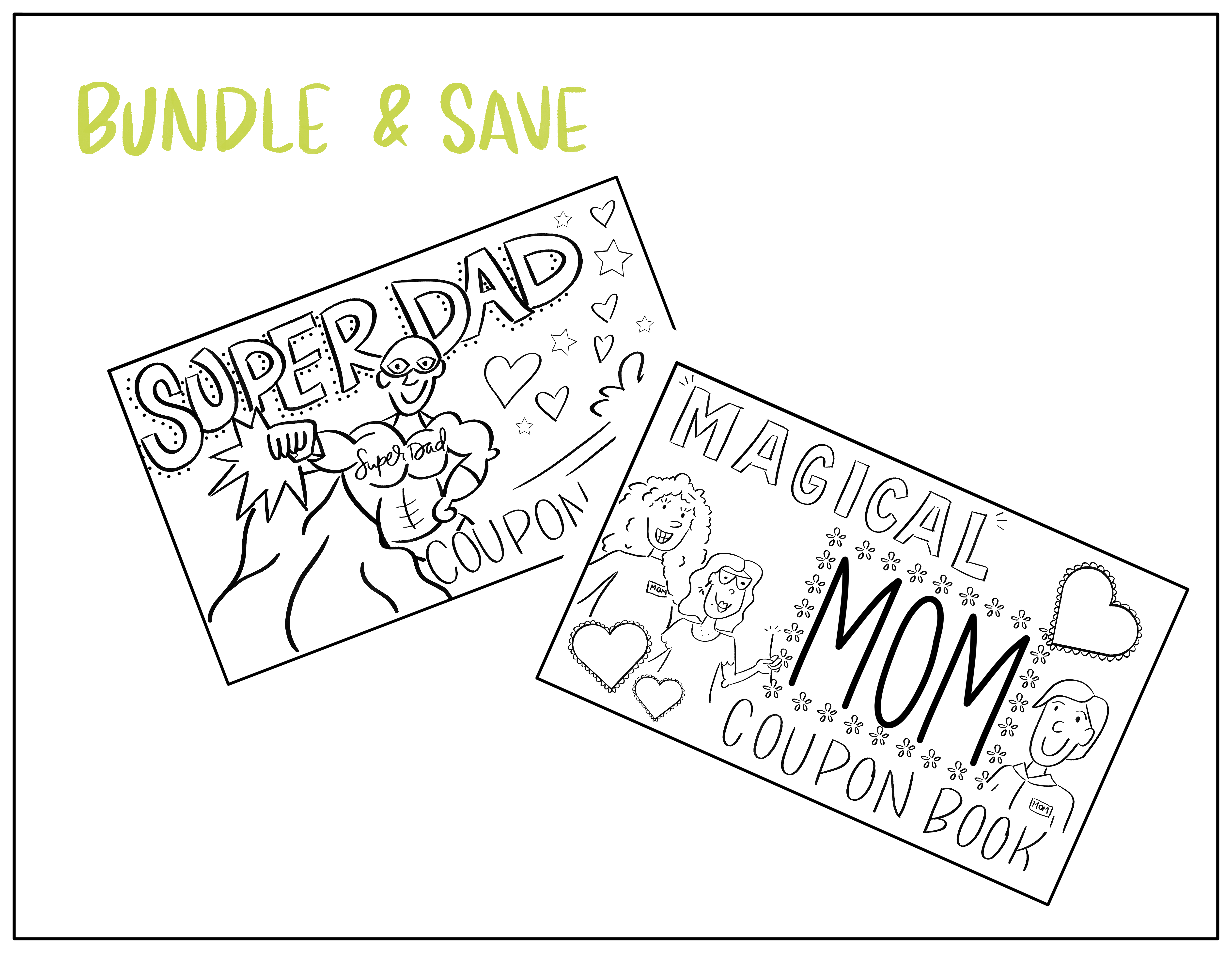 Bundle & Save - Mother's & Father's Day Coupon Books