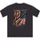 Thumbnail: Unisex Sueded T-Shirt - Distressed American Flag Design - Casual Luxury Apparel