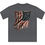Thumbnail: Unisex Sueded T-Shirt - Distressed American Flag Design - Casual Luxury Apparel