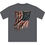 Thumbnail: Unisex Sueded T-Shirt - Distressed American Flag Design - Casual Luxury Apparel