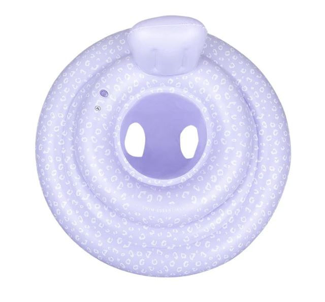 Baby float Swim Essentials Luipaard Panterprint Lila 0-1 jaar (tot 11 kg)